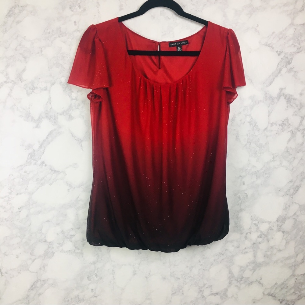 Sara Michelle blouse (M)